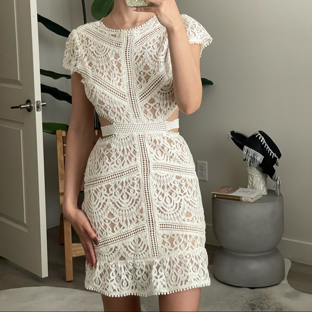 White Lace Dress